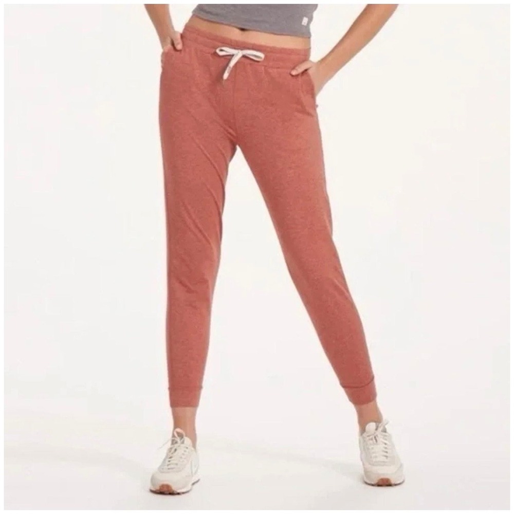 Vuori Performance Jogger Terracotta Heather Orange DreamKnit Pants VW303 size S